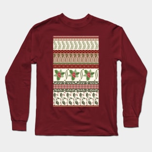 Mistletoe Ugly Sweater Long Sleeve T-Shirt